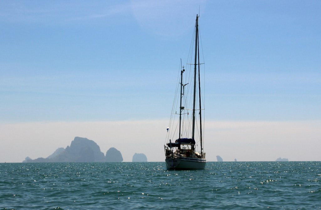 37 am Anker Ao Nang-Bucht Phuket Thailand